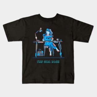 THE GIRL BOSS Kids T-Shirt